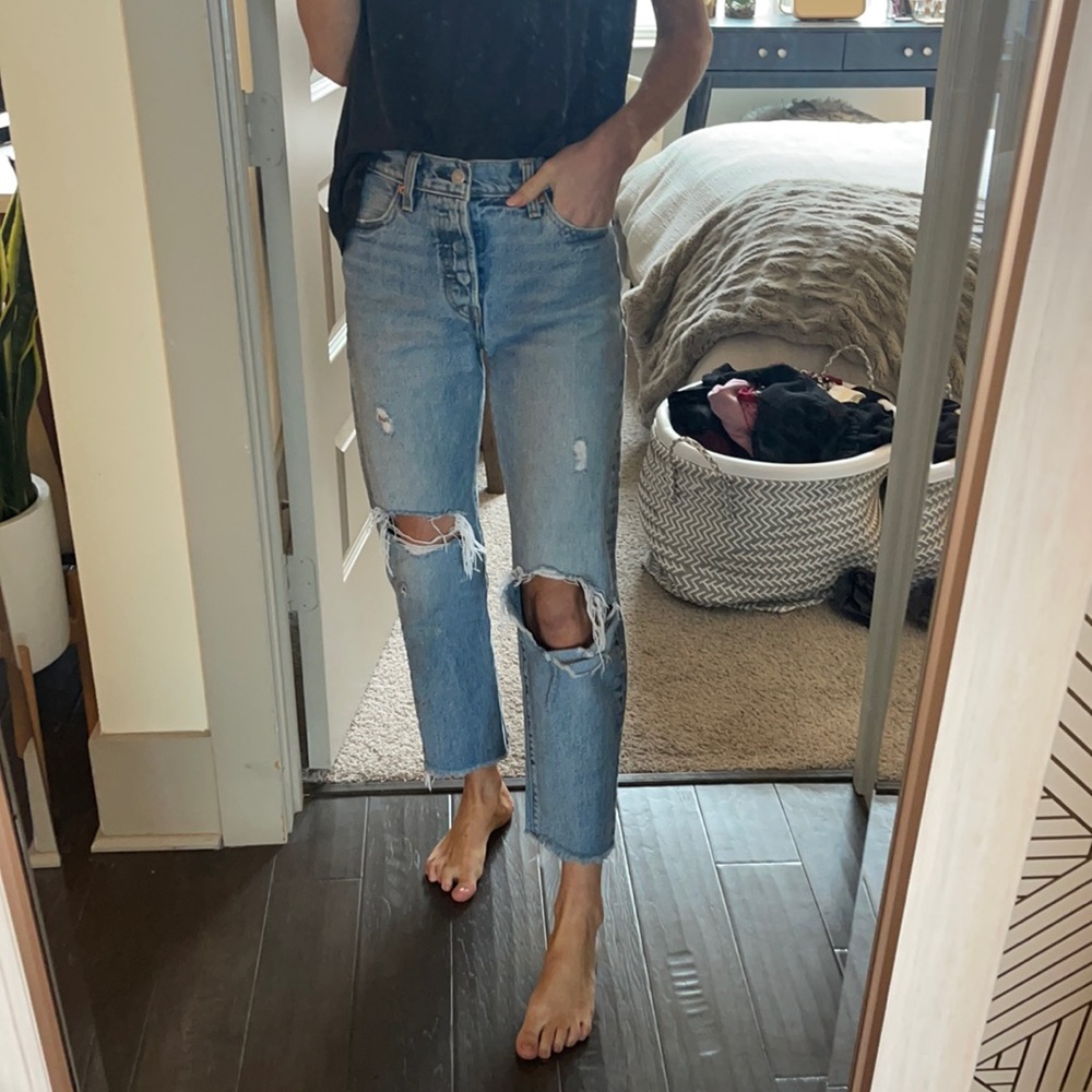 Levi’s 501 Wedgie Straight Cut Jeans